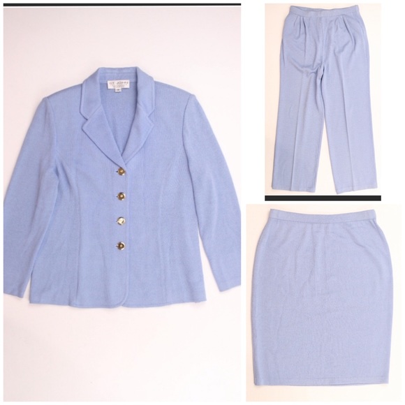 St. John Collection Jackets & Blazers - St. John collection Set Blazer Pants Skirt 3 Piece